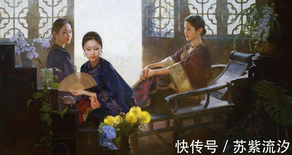 女性|画家陈衍宁,被他画的女性惊艳到,中国竟还有这么优秀的油画画家