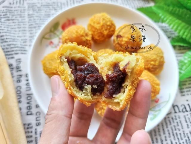 豆沙馅|为什么我炸的丸子，外面都糊了，里面还是凉的？大厨示范正确做法