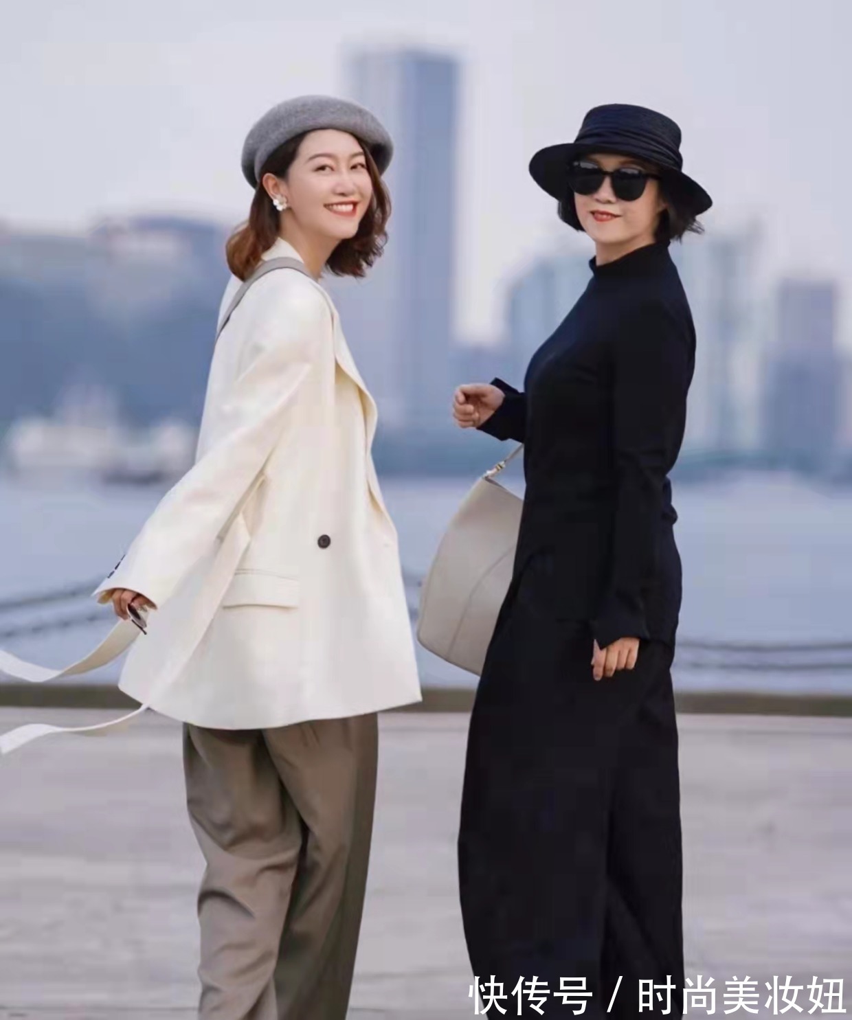 女性们 “母女”穿搭原来不止三木,这些素人妈妈比女儿还会穿,时髦洋气