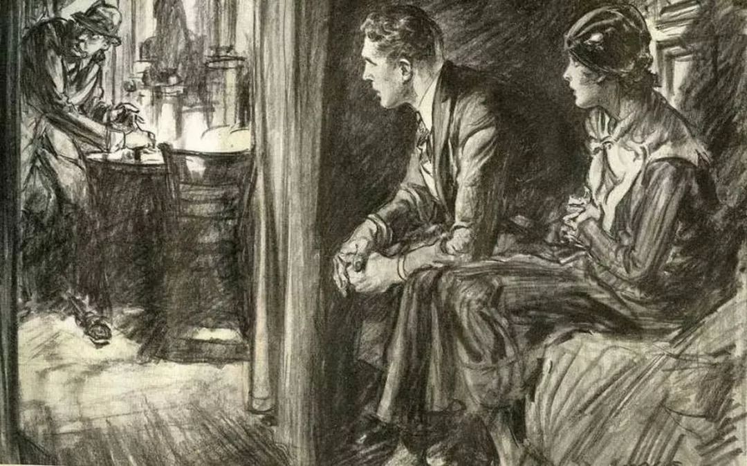 上流社会@美国最伟大的插画家,记录了上流社会的男男女女纸醉金迷的情景