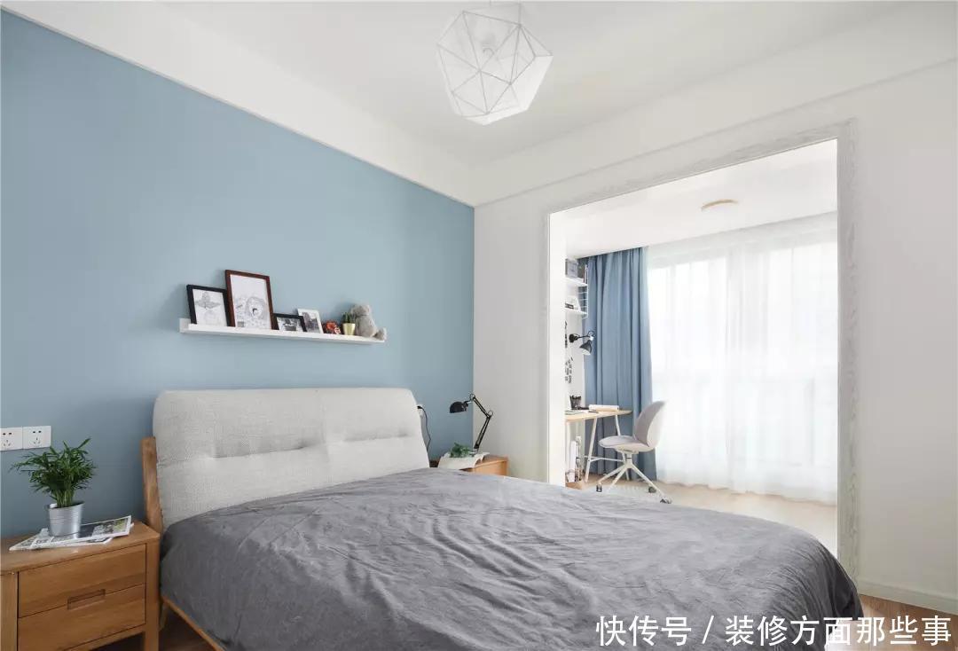 镜面柜|127㎡休闲北欧风,卫生间超大的镜面柜,舒适明亮
