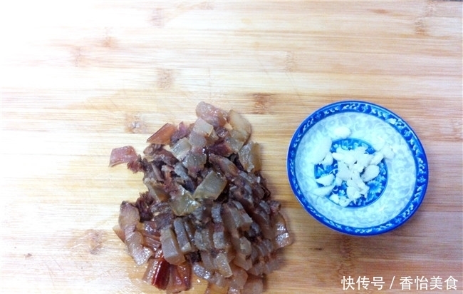 此菜搭配腊肉炒,尝过都说好,甘香油润,翠绿鲜嫩,一盘不够吃