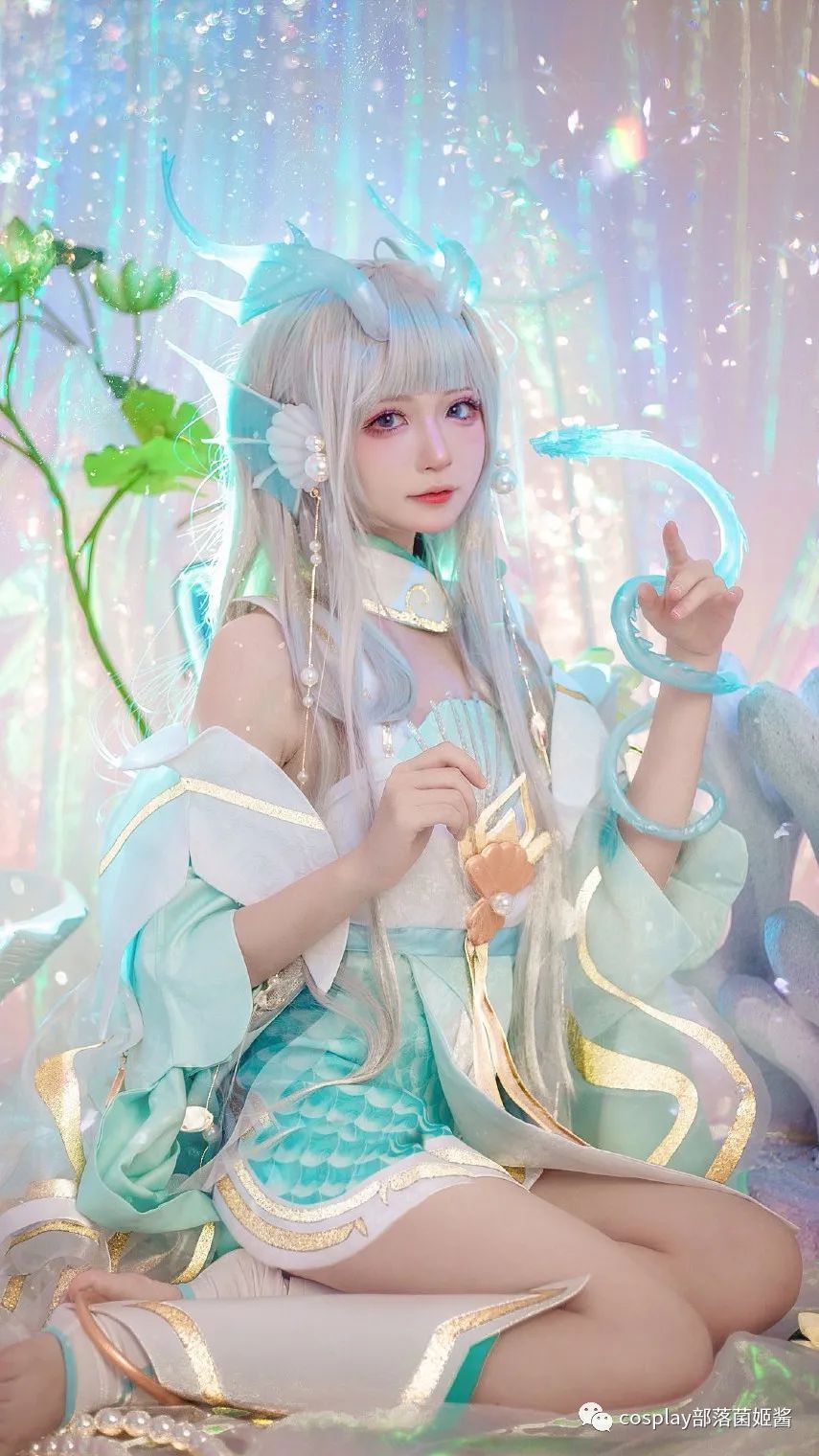 cos:王者荣耀西施游龙倩影cos正片@呆瓜闺蜜