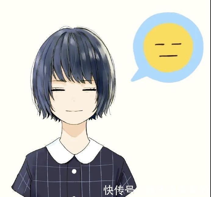 画师|画师绘制表情包拟人化,emoji变成短发小姐姐,可爱程度翻倍