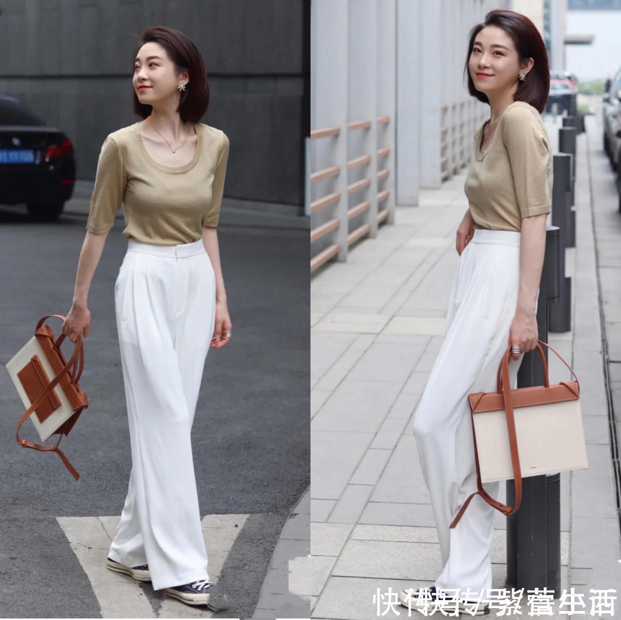 衬衫 真正有高级感的女人,穿衣都不会繁杂,都爱极简穿搭,展现高品位