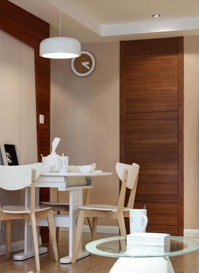 舒适|女儿买给父母的简约风一居,清新舒适又优雅,客餐厅真迷人,喜欢