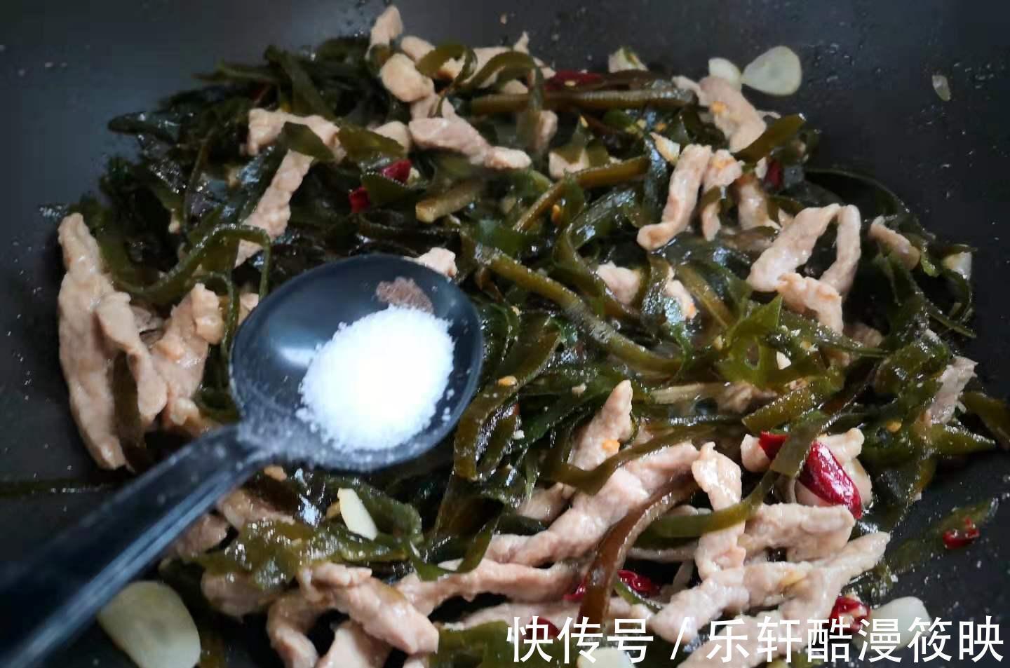 肉丝炒海带|夏天,我家常吃这菜,减少脱发,加速生长,好多人不懂吃可惜了!