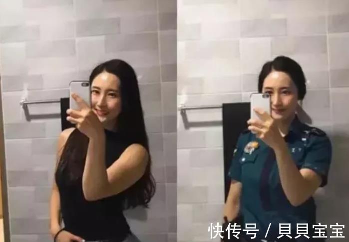 力量训练|韩国女警察,本来以为是个青铜,没想到还是一个健美达人