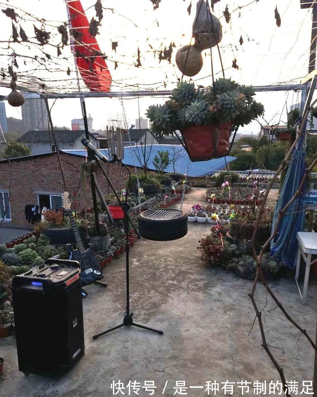 四川大哥养多肉，创意无极限，生活巴适得很！