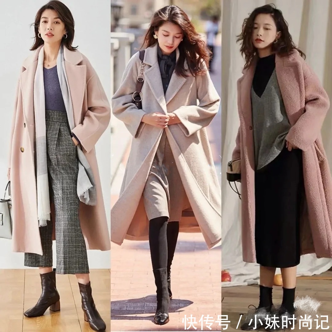 40岁气质女人的大衣搭配方案，简约上档次，告别廉价感