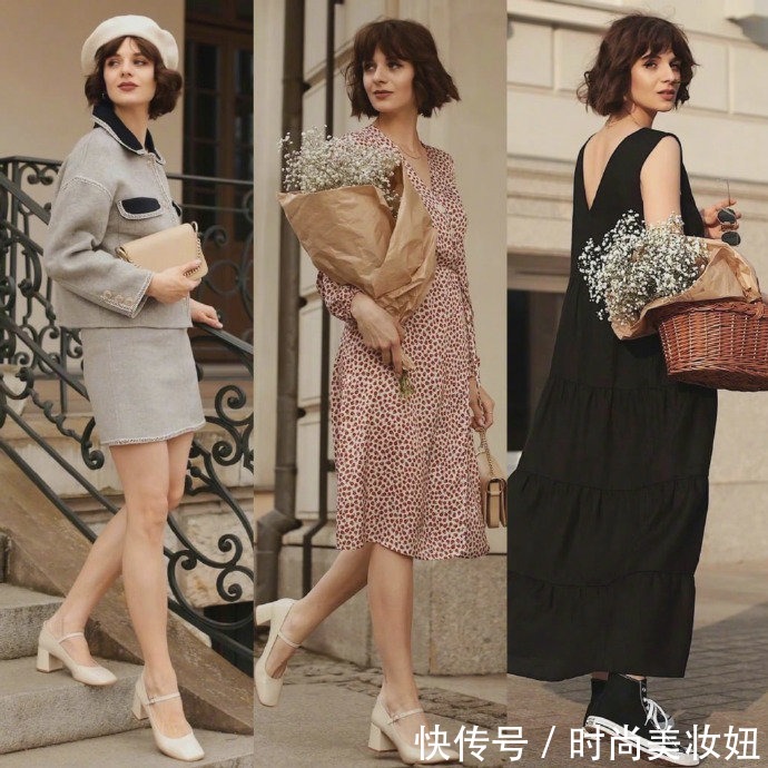 连衣裙|别再追求时髦范了，高级穿搭更显气质，优雅复古搭配简约不过时