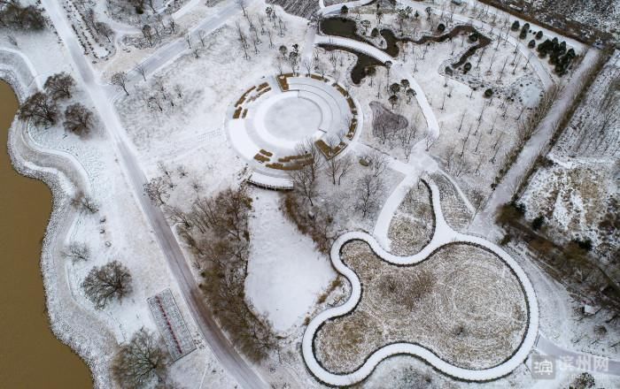 白雪拂黄河 星景熙朔风 滨州这里的绝美雪景，爱了！