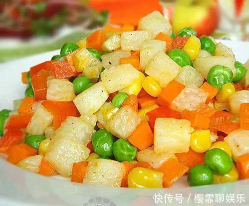  喜欢|玉米炒山药营养丰富，做法简单老少都喜欢吃，上桌就被抢光