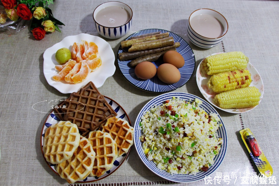 葱花饼|宝妈家8天早餐,每天都有新花样,营养还经济,家人身体棒棒