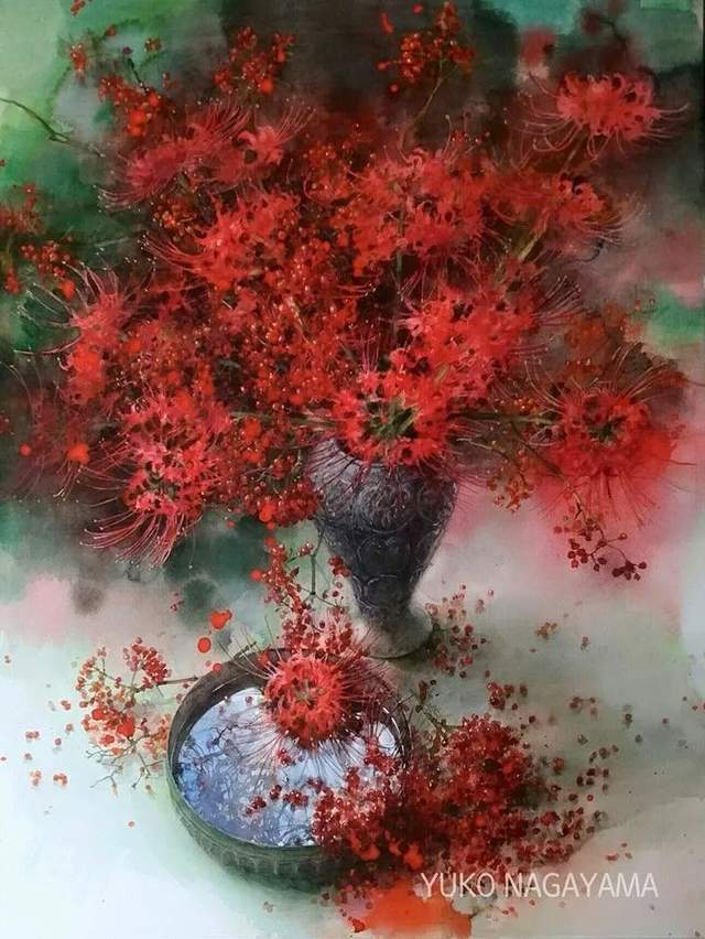 永山裕子|[第七届庐山水彩节邀请嘉宾]永山裕子艺术作品展