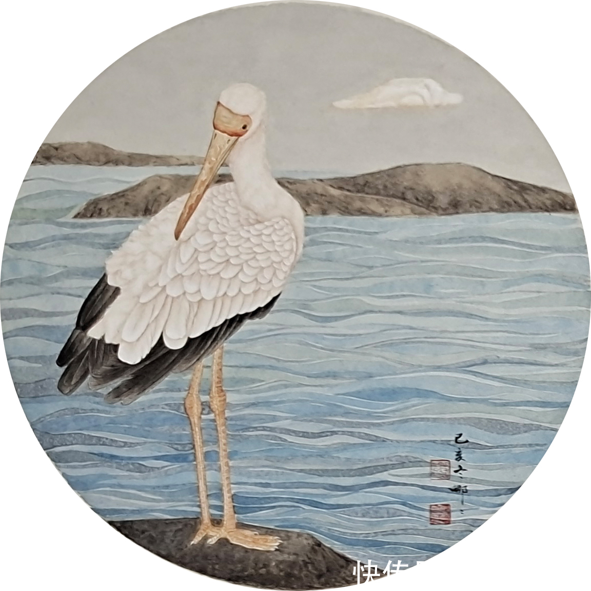 工笔画学会|逸出凡尘——王娜娜工笔作品欣赏