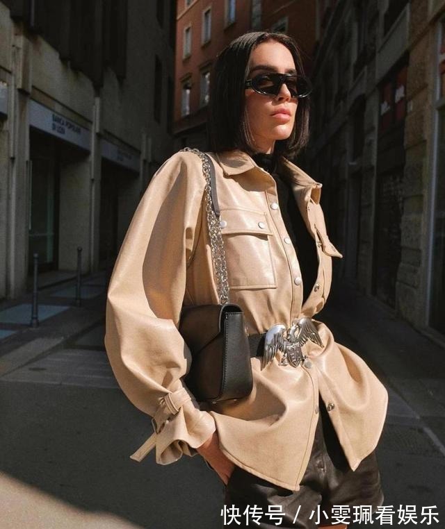 格纹|卫衣穿了几十年,早该换了!今年来一件“衬衫外套”,时髦又百搭