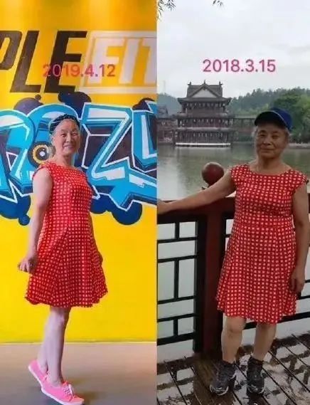 健身|70岁硬核奶奶3个月减脂28斤，凭马甲线上热搜！光彩照人的生命