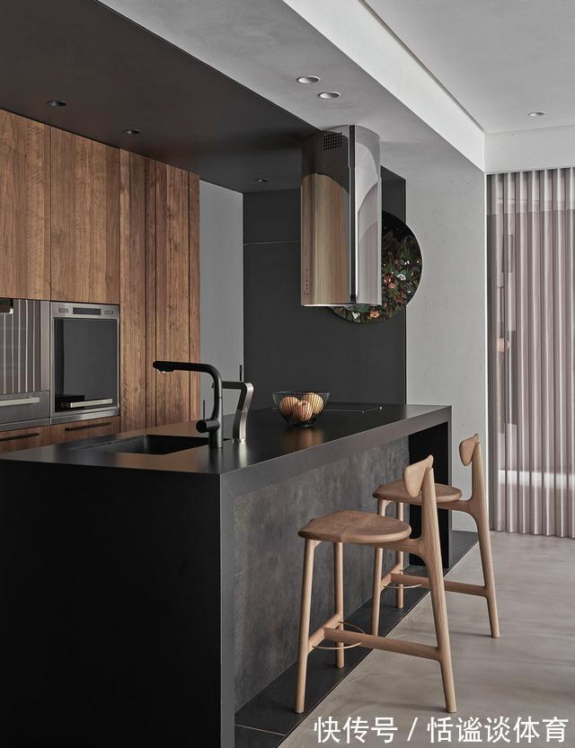 茶室|“去客厅化”的另一种设计，把客厅旋转45°后，简直不要太爽