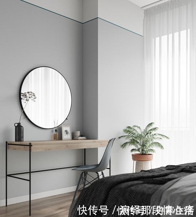 墙面|上海小姐姐的40㎡公寓，室内配色让人赏心悦目，精致大气又高级！