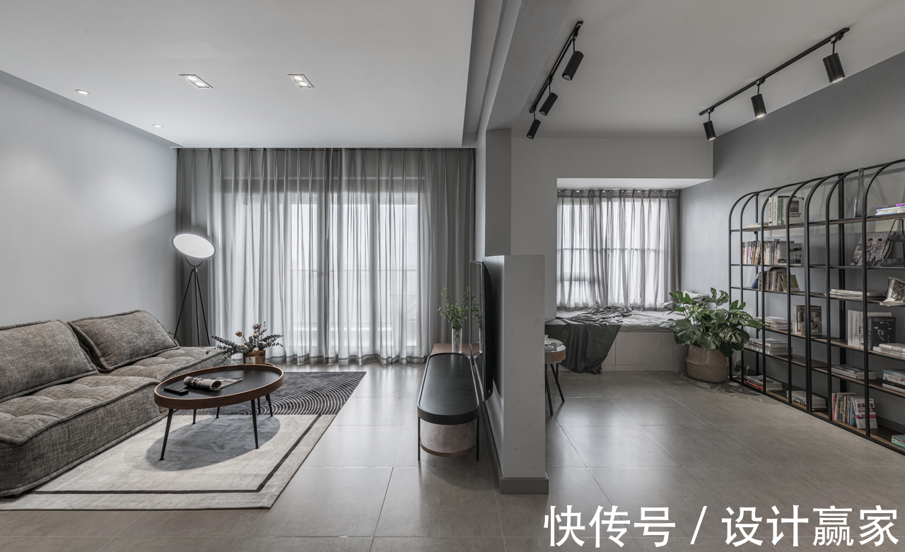 平层|85㎡loft风平层,单身狗的个性时尚家,无拘无束,自在惬意