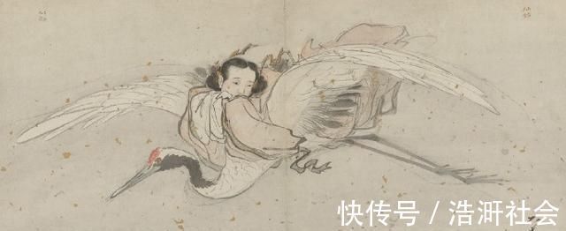 张路&800年前的独特神仙图,收藏界里的宝贝,绘画线条强过范曾