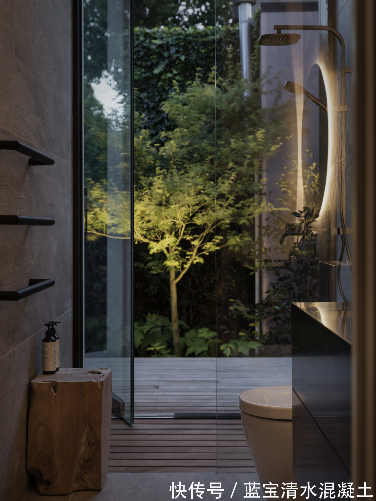 林氏|竹纹清水混凝土建筑:新西兰林氏住宅