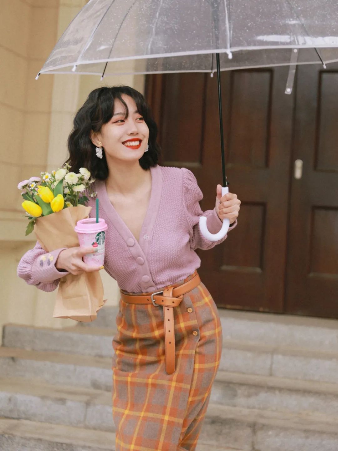 cp|衬衫+裙子、T恤+半裙=小个子夏秋王炸CP,巨洋气