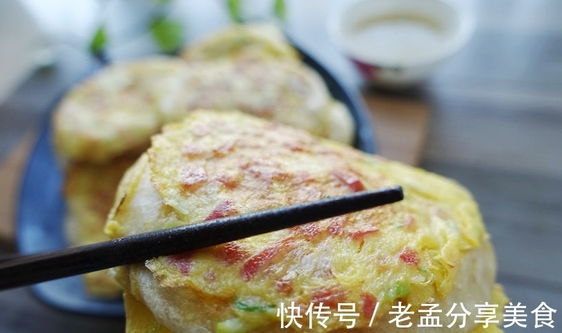 晚上用筷子搅一搅和好面，早上十多分钟暄腾腾的早餐鸡蛋饼上桌