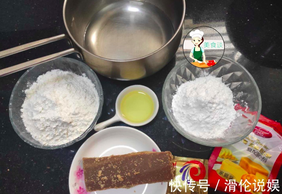 蒸红糖糕时，只用面粉就错了，多加一种粉，Q弹蓬松，一次就成功