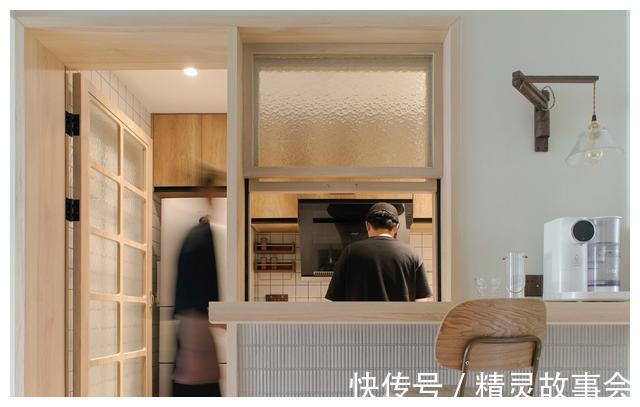 谷仓门|果然小户型最适合日式风格，他家的43㎡，采光和收纳问题全解决！