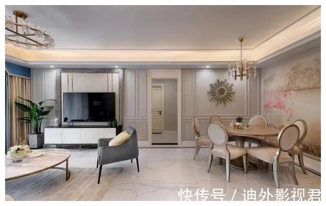 布朗熊|入户没有玄关?这样设计让人眼前一亮,打造精致时尚美式轻奢风!