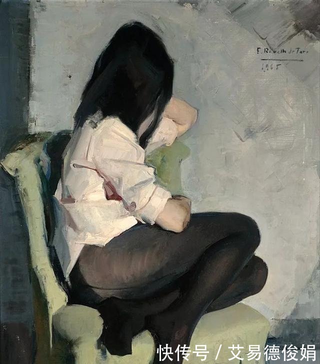 马拉加#他被指定为西班牙国王和王后的肖像画官方画师,擅长画美人