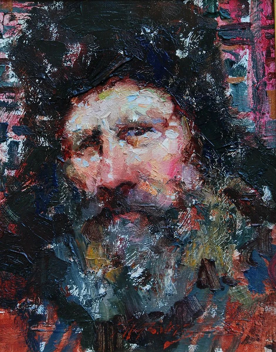 jeffrey|他的油画笔触粗犷又细腻,透着一种不可言说的美