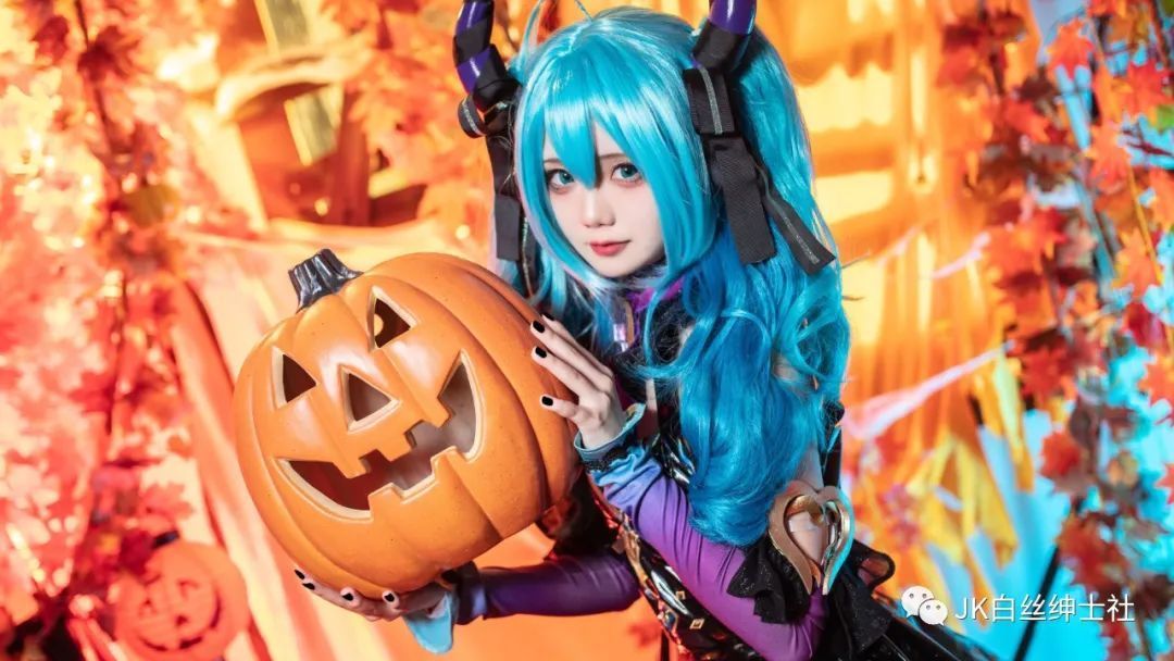 cos:?初音小恶魔cos正片@皖鸽鸽