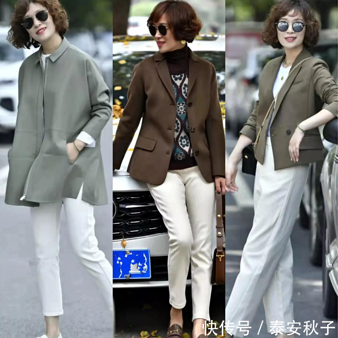 减龄|50岁“大妈”真会打扮!立冬之后这样穿:优雅减龄美极了!