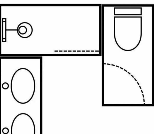 淋浴间|等我买第二套房,卫生间不装马桶,也不装洗漱台,这样设计更实用