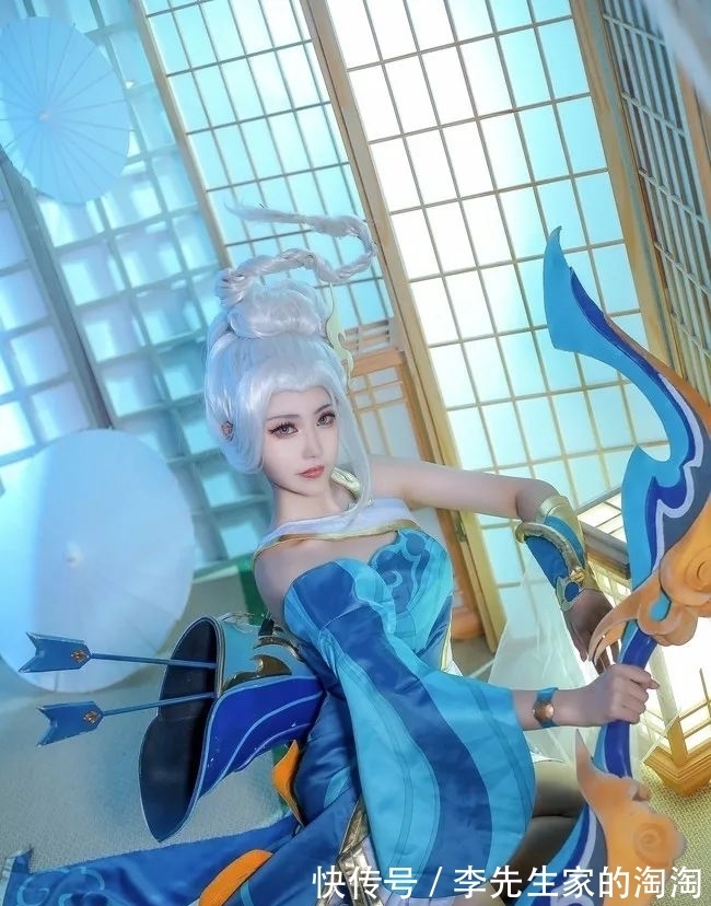 cos:王者荣耀伽罗太华cos正片