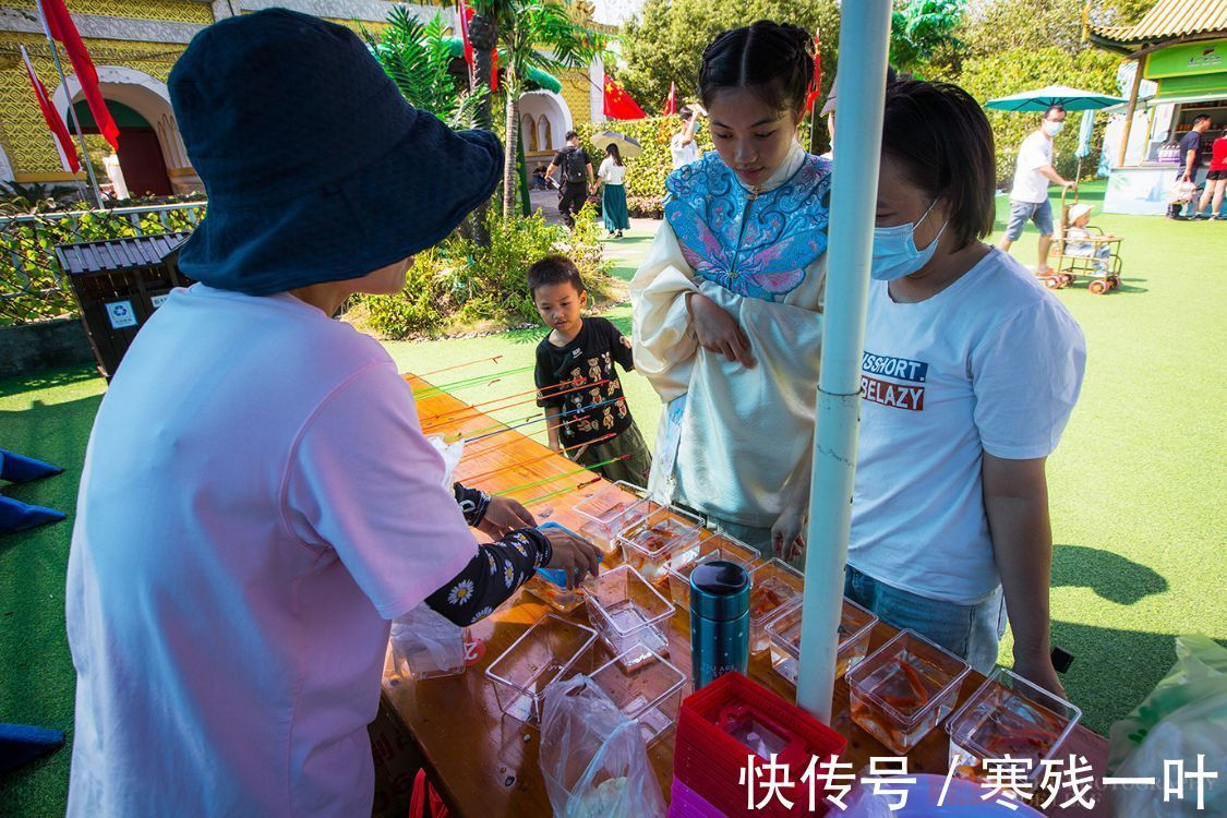 钓鱼|一个简易鱼池，一根鱼竿30块，游客路过就迈不开腿，为何这么火？