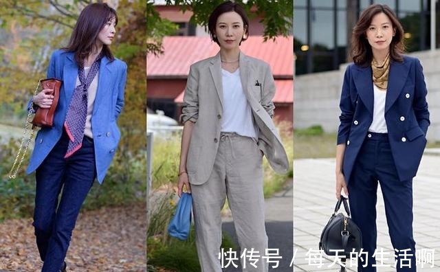 伞裙 秋天穿搭没灵感跟着日本博主学搭配,简约优雅有女人味!