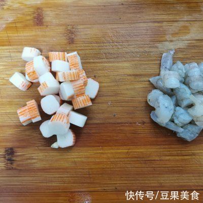 小丁|吃着比肉还鲜，嘴馋就吃#蛋趣体验# 芙蓉虾蟹丁