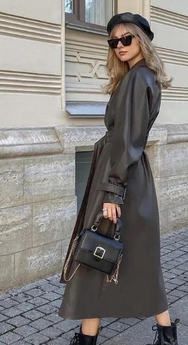 时髦|秋冬想时髦就要这样穿!“大衣+靴子”时尚有质感,这么搭更气质