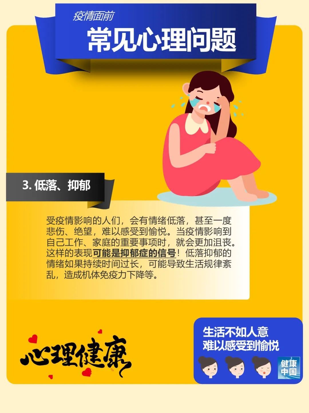 总关|疫情防控总关“心”！这些常见心理问题，对照可自查！