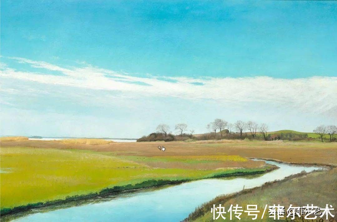 罗斯基勒·峡湾的夏日&丹麦不止有艺术大师哈默修依，画家LA Ring开创了象征主义的绘画