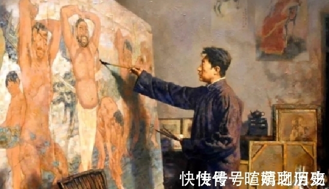 绘画!他23岁拜师徐悲鸿,出国留学饱受赞誉,32岁精神分裂,乱画成经典