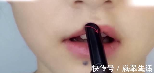 遮瑕 口红太贵?姑娘只用了1支口红 画出了8种唇色!