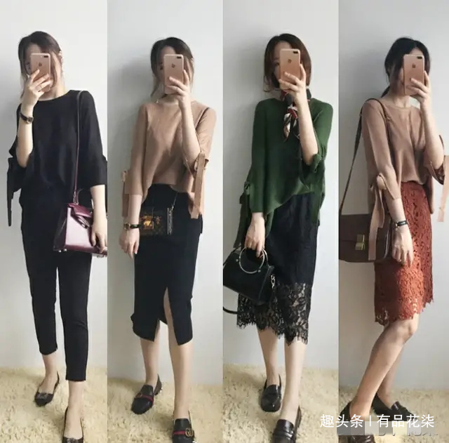 蕾丝 基础款针织衫如何穿得又雅致又显瘦,这些搭配小技巧会帮到你!