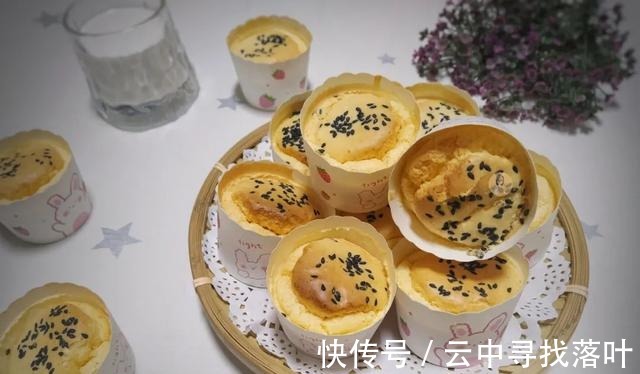 糯米鸡蛋|秋冬时节这样吃糯米,把它做成小蛋糕,细腻柔软,好吃易消化!