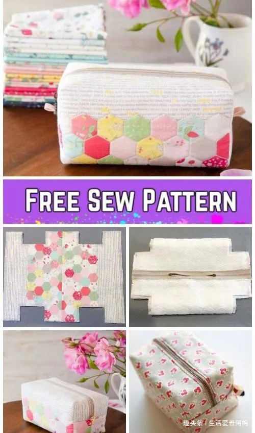 23种手工布包的做法，承包所有的收纳，旧衣服就能做，附教程