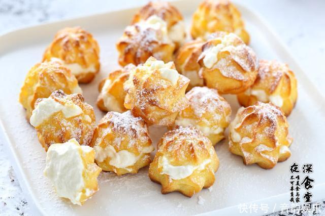 在家自制泡芙操作要点,牢记2点,口感才细腻更香甜